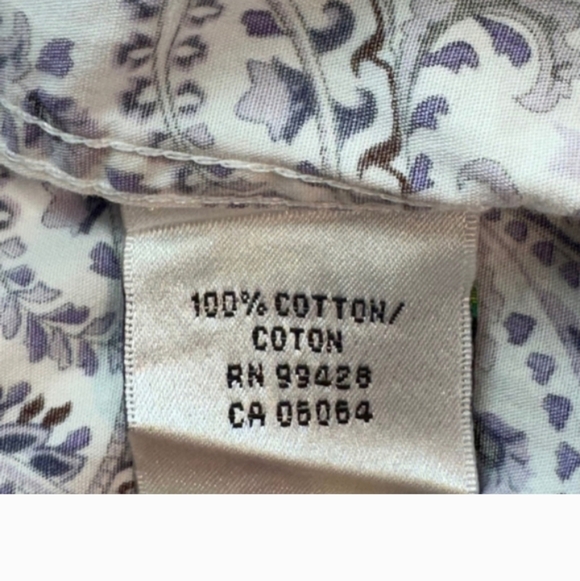 Bugatchi UOMO 2XLT Men's Purple and White Paisley Shirt Designer Business Party - Picture 5 of 6